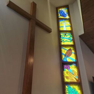 Cross in sanctuary